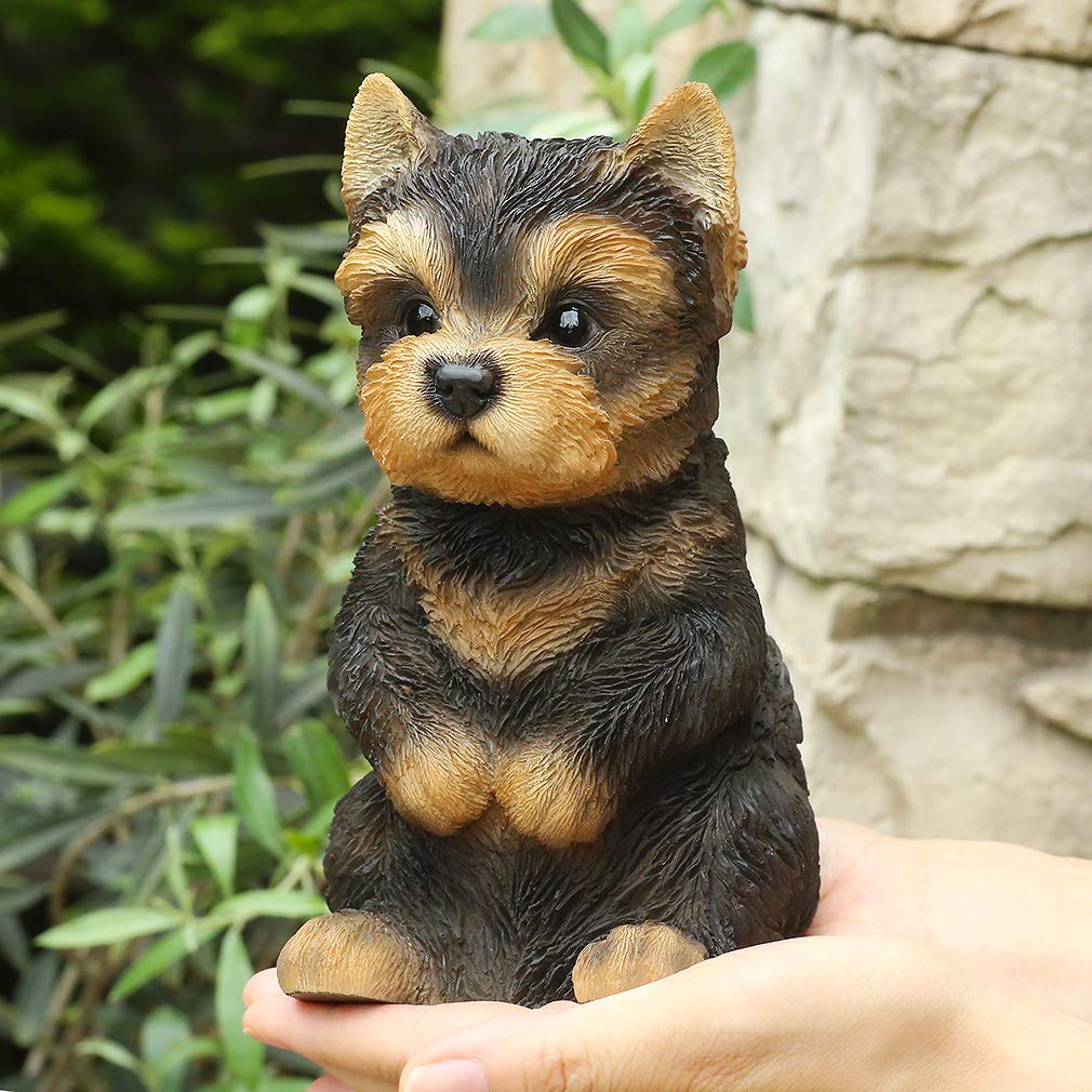 Amazon.co.jp: デバリエ ca168【正規品】犬の置物 ヨークシャー レジン